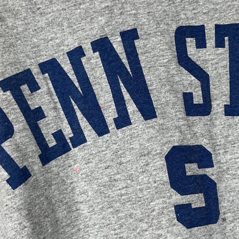 Champs Penn State T Shirt Mens XL Gray Cotton Blend Short Sleeve NCAA Fan Gear - Picture 3 of 10